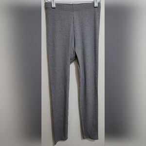 Old Navy Heather Gray Ribbed Leggings Size XL (14-16)